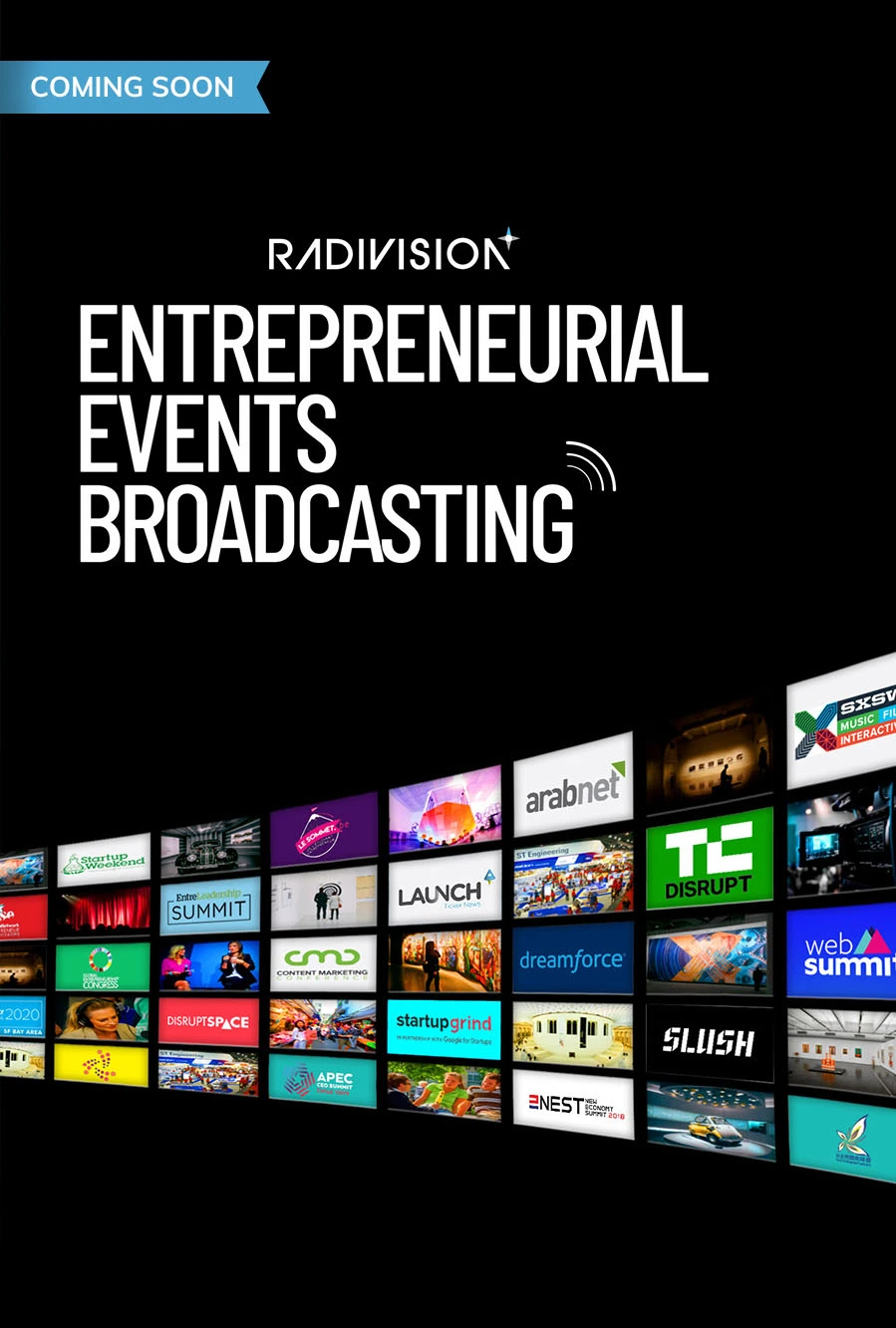 Entrepreneurial Events Broadcasting — Radivision original series